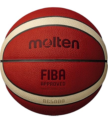Amazon.com : Molten BG-Series Leather Basketball, FIBA
